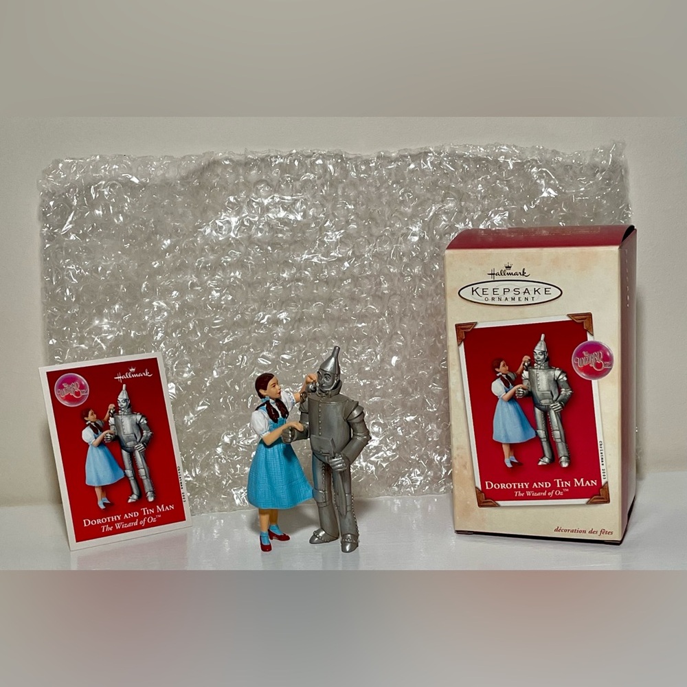 Hallmark Keepsake “Dorothy and Tin Man” Wizard of Oz Ornament - Picture 9 of 9